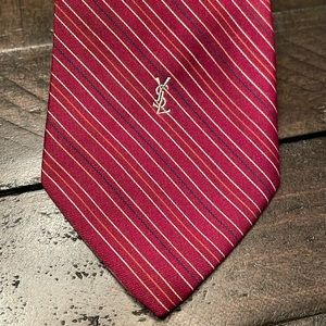 Men’s Yves Saint Laurent tie.